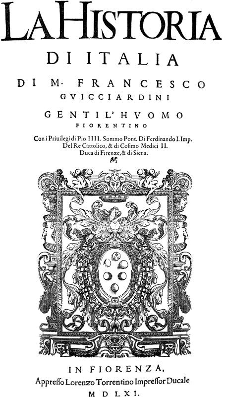 La prima storia d'Italia - 1561