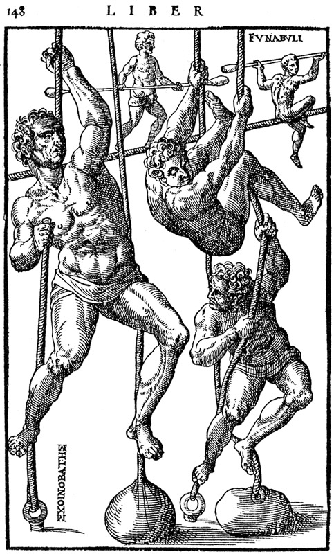 Il primo libro interamente dedicato alla ginnastica - 1573