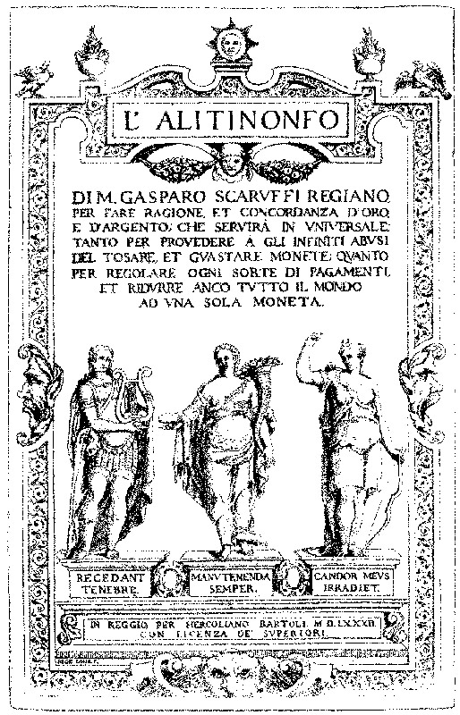 L'unificazione del sistema monetario internazionale - 1582