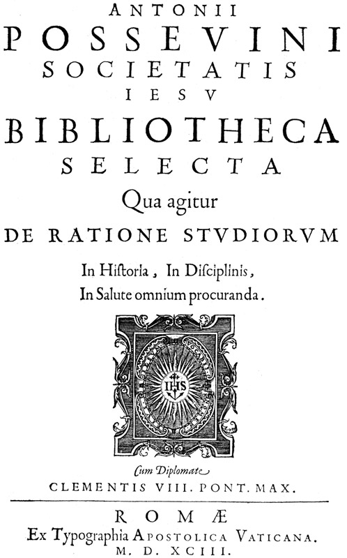 Il canone bibliografico del Concilio di Trento - 1593
