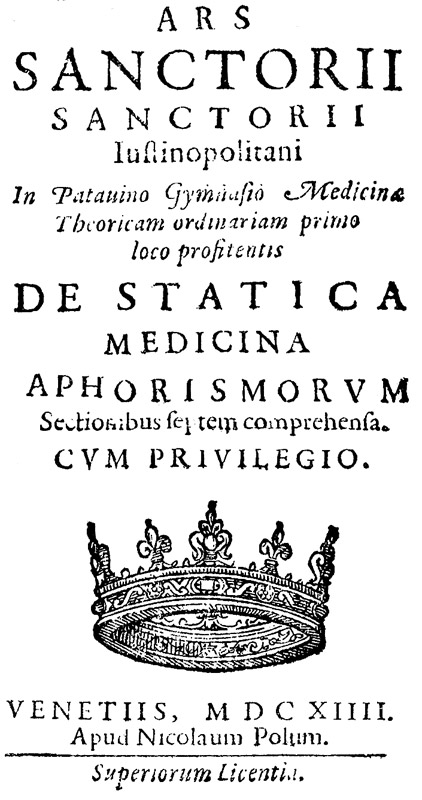 Il fondatore della fisiologia del metabolismo - 1614