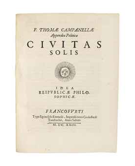 L'utopia della Città del sole - 1623