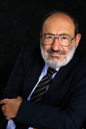 Con il patrocinio ufficiale di Umberto Eco