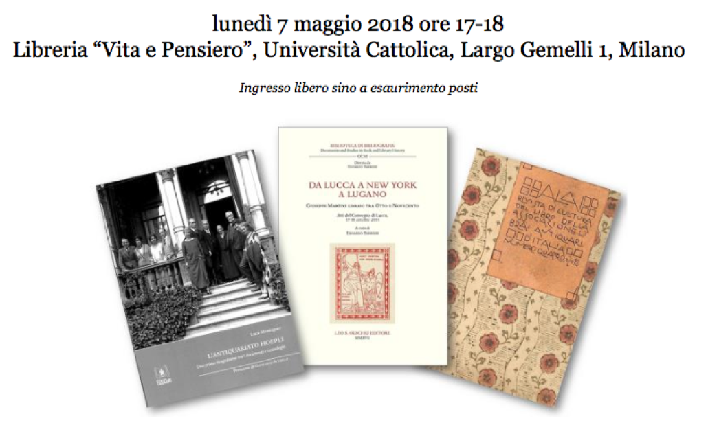 L'antiquariato librario tra passato e futuro